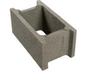 Concrete form block